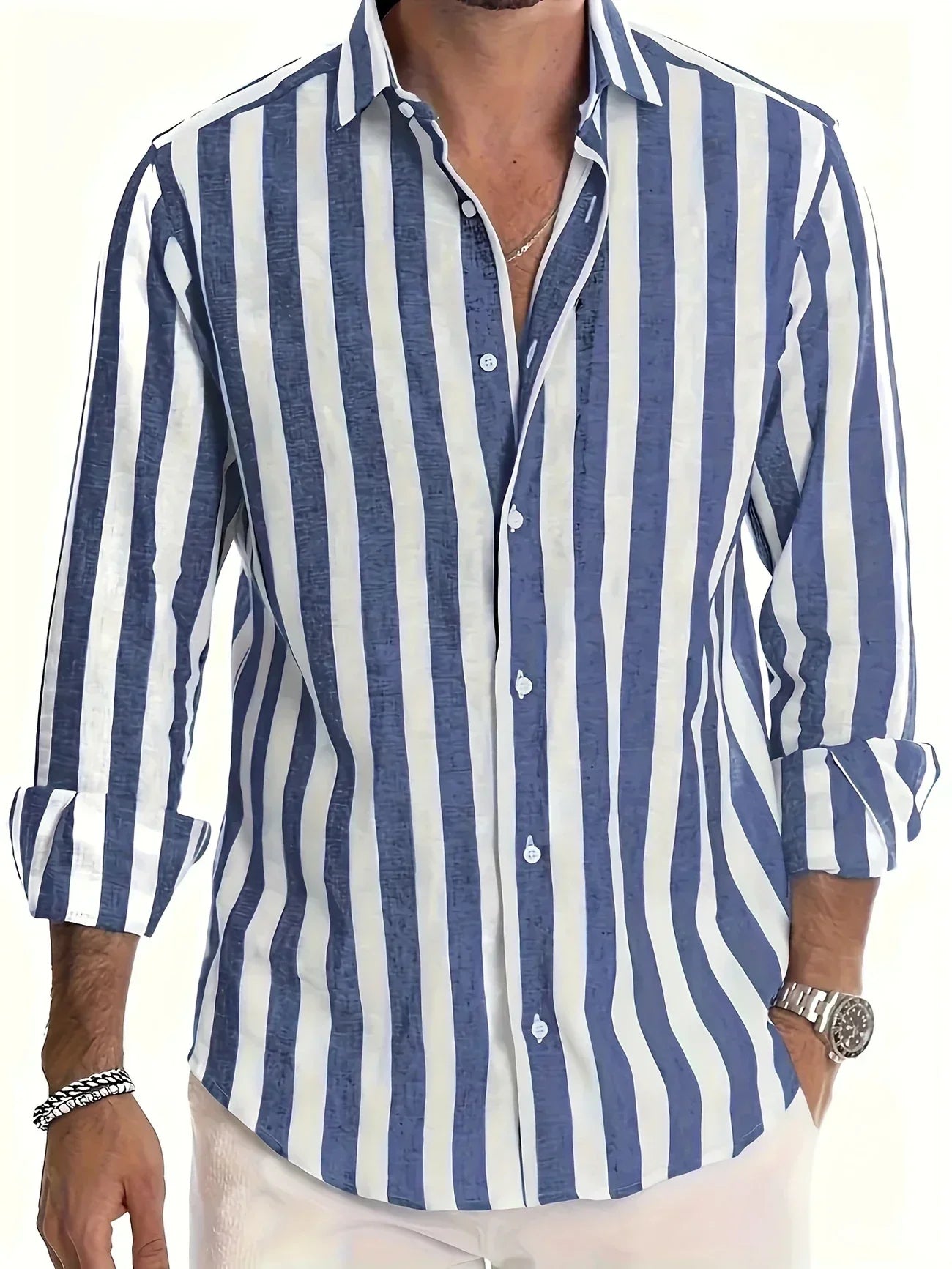 Dominic™ | Striped Shirt