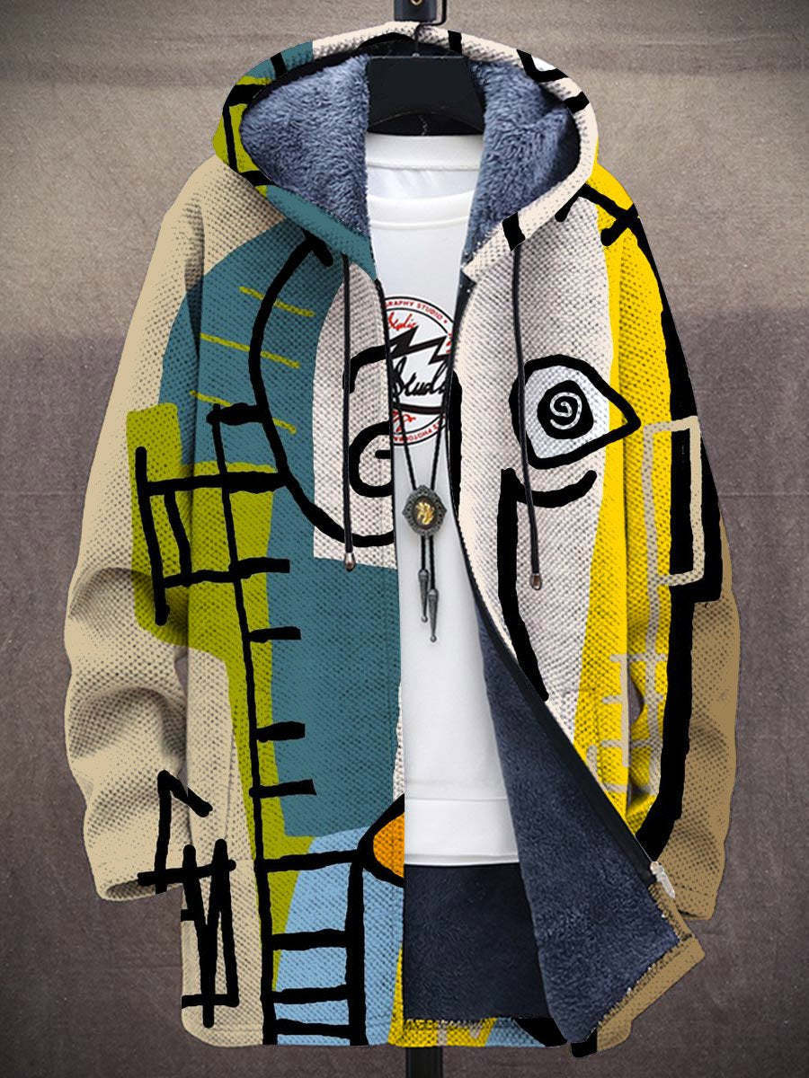 Bindi™ | Luxurious Hooded fleece with Artistic Inspiration