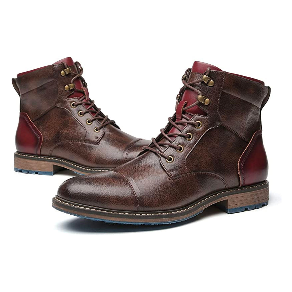 Ethan™ | Artisan Leather Oxford Boots