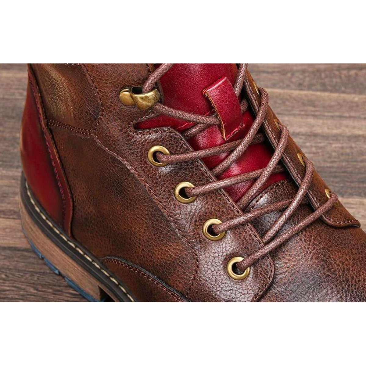 Ethan™ | Artisan Leather Oxford Boots