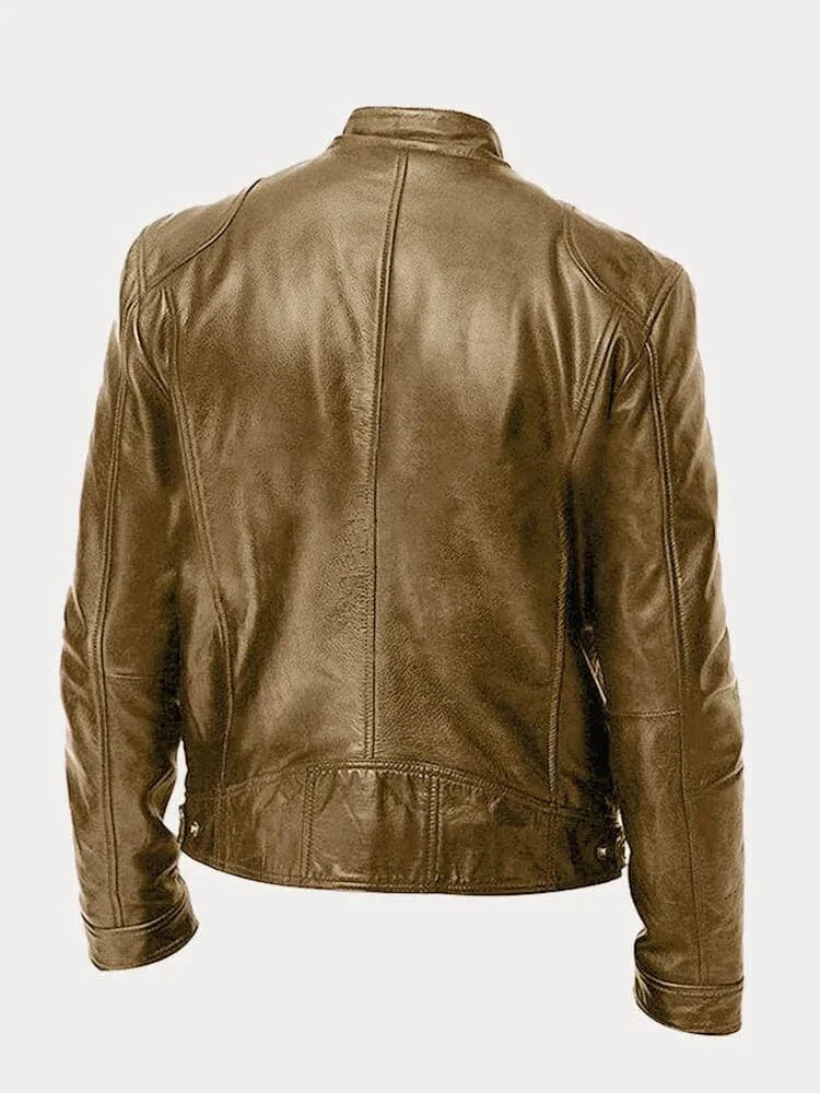 Roger™ | Leather Jacket