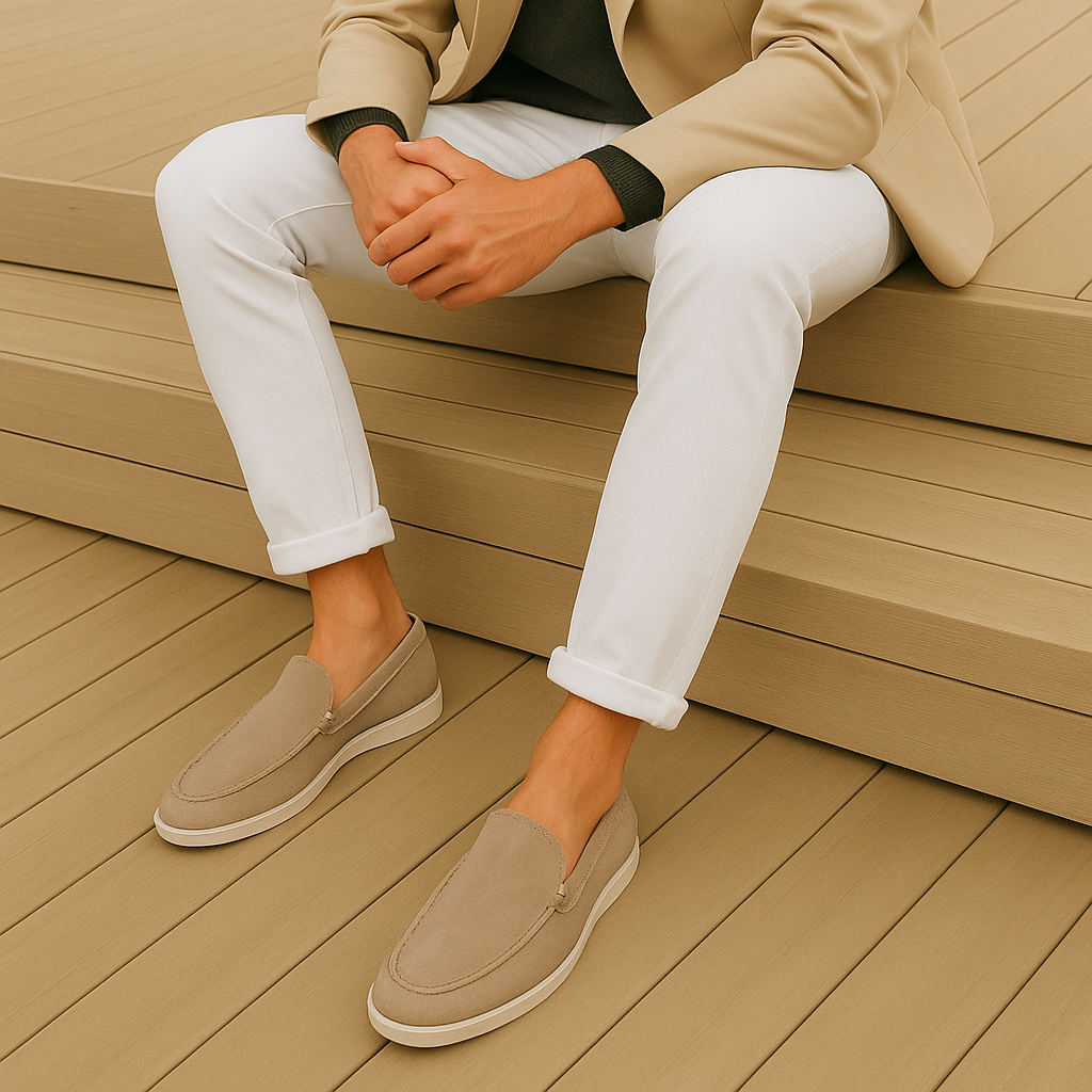 David™ | Elegant Suede Loafers