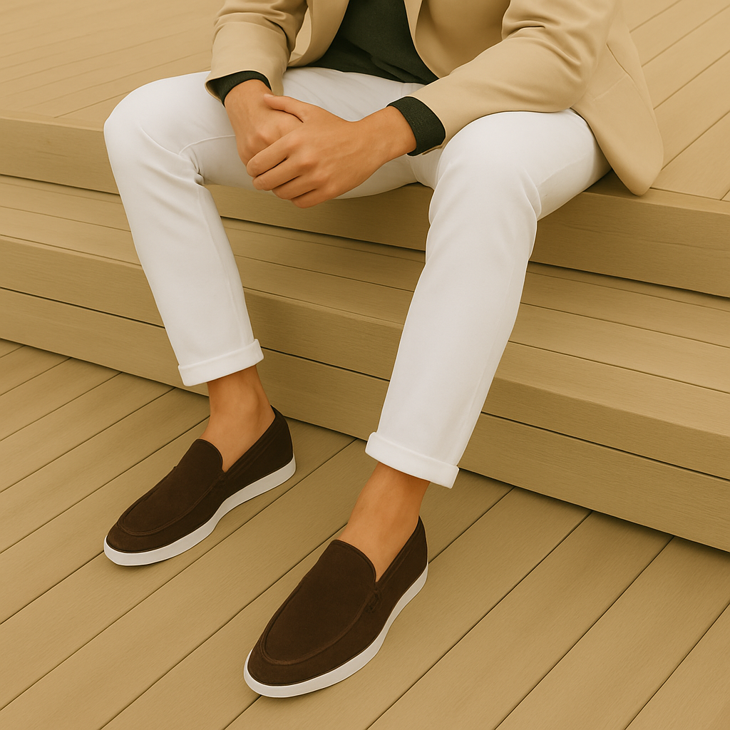 David™ | Elegant Suede Loafers