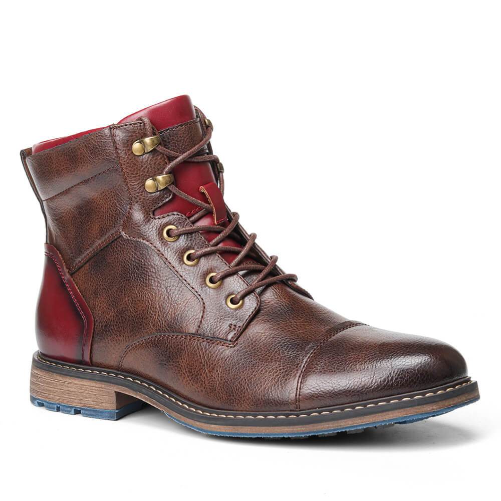 Ethan™ | Artisan Leather Oxford Boots
