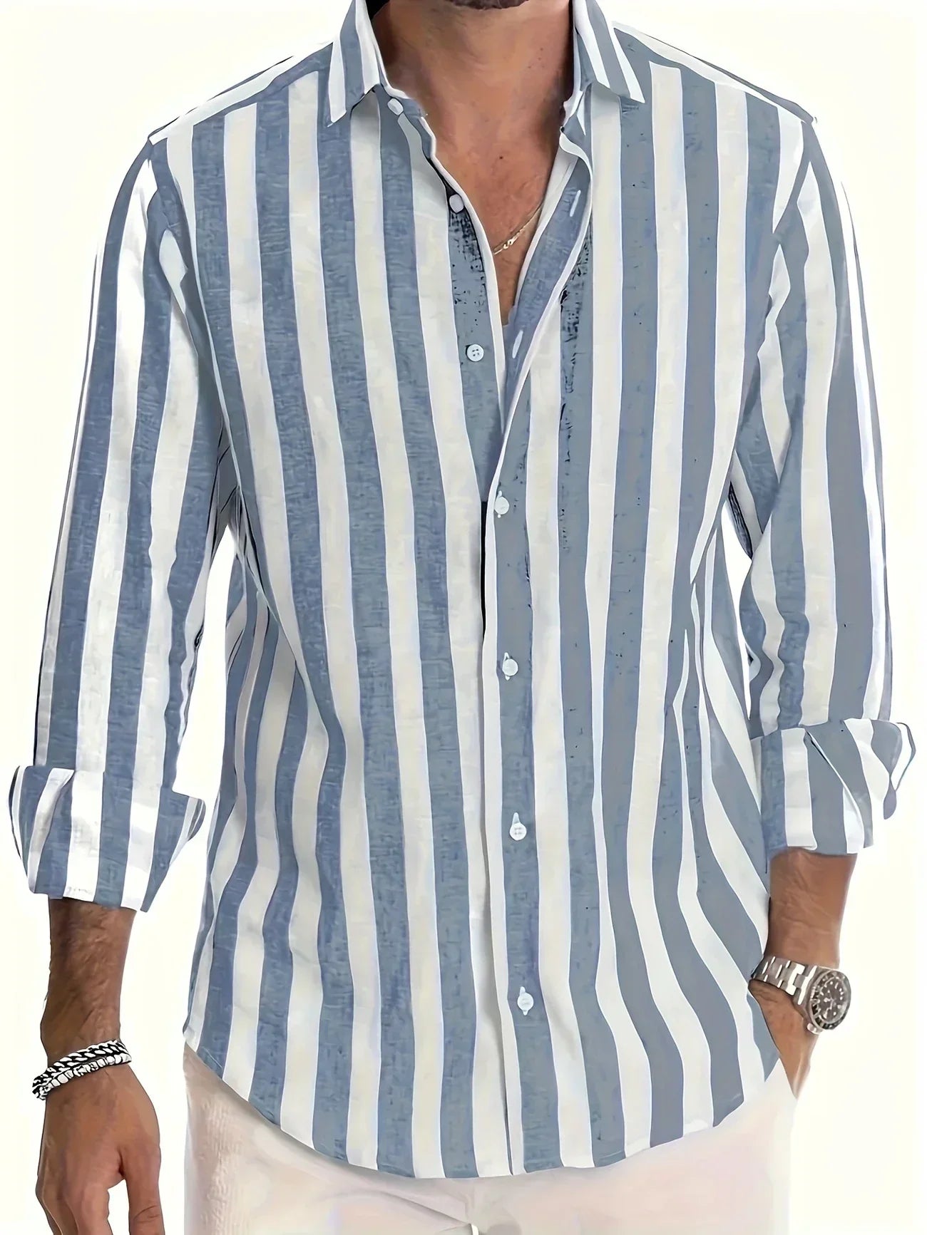 Dominic™ | Striped Shirt