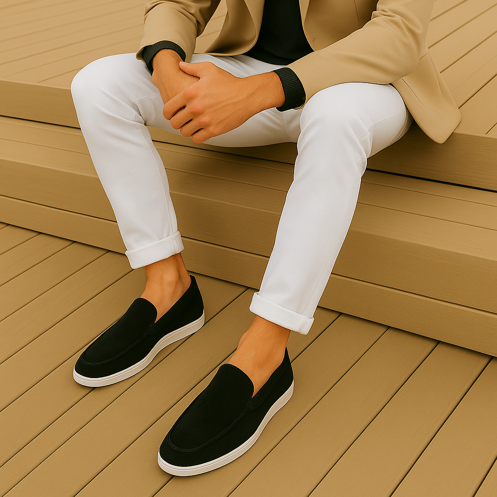 David™ | Elegant Suede Loafers