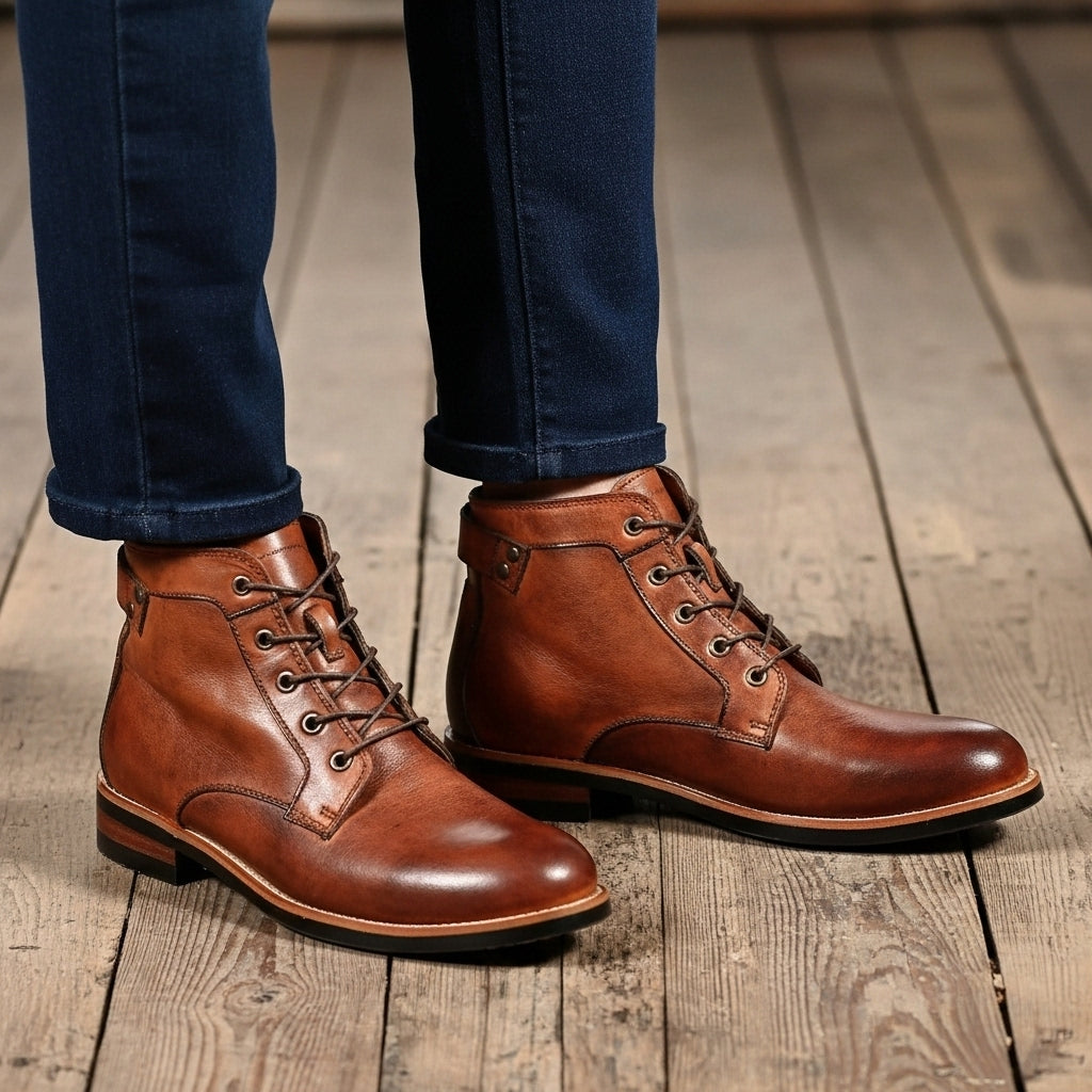 Fanum™ | Retro Round Toe Boots
