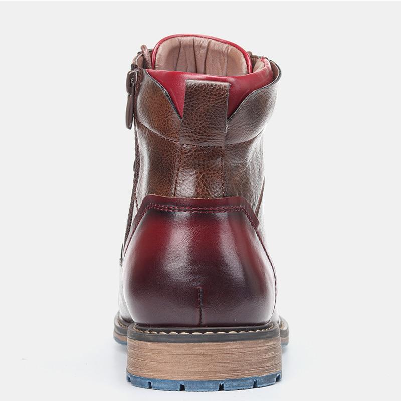 Ethan™ | Artisan Leather Oxford Boots
