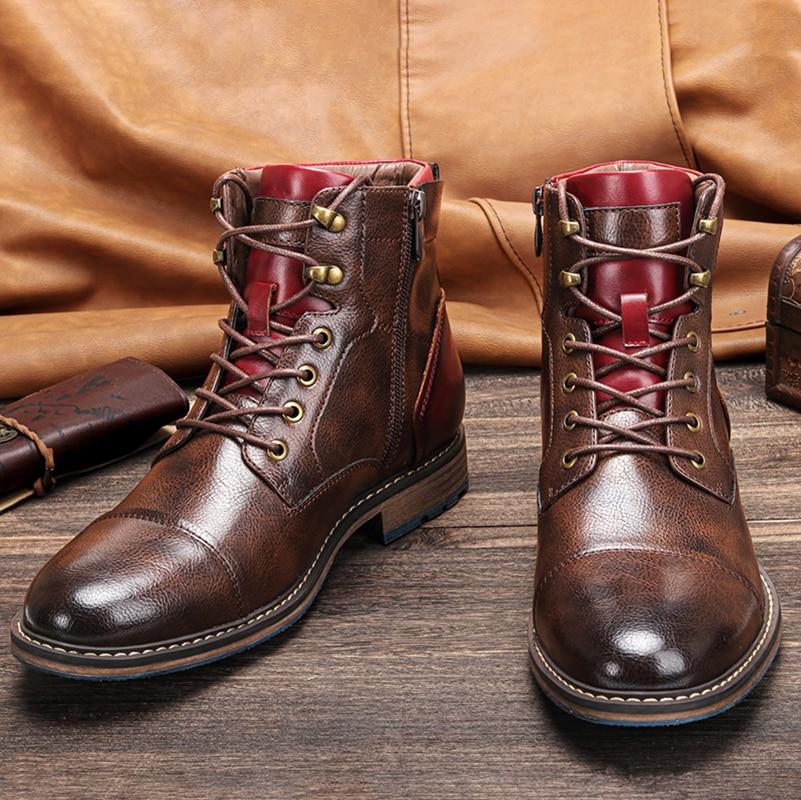 Ethan™ | Artisan Leather Oxford Boots