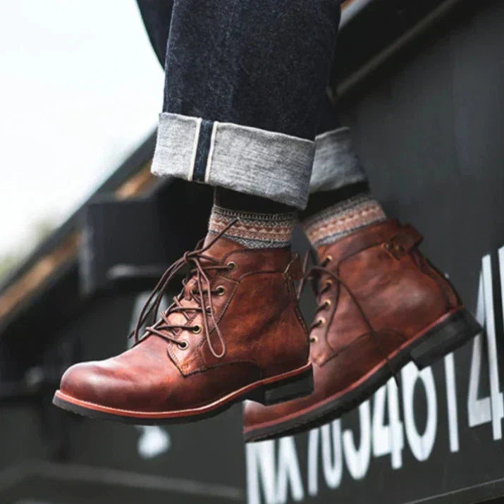 Fanum™ | Retro Round Toe Boots