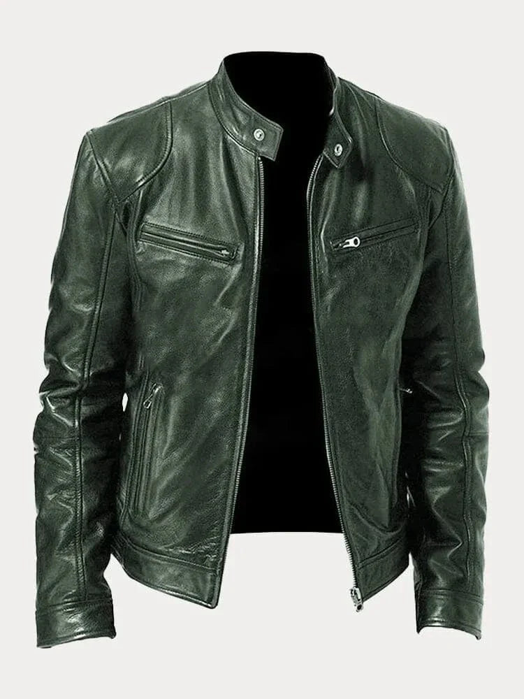 Roger™ |  Leather Jacket