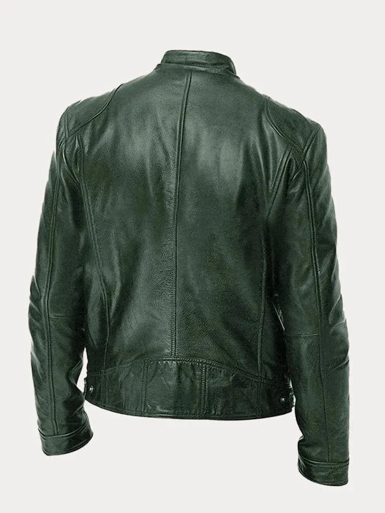 Roger™ |  Leather Jacket