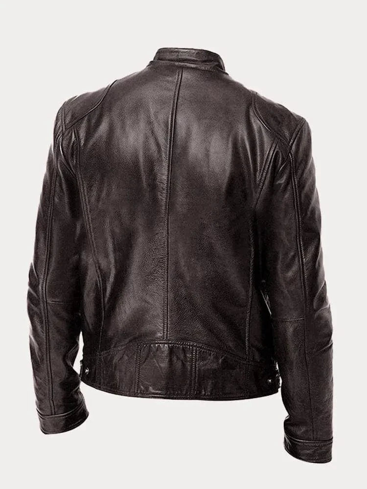 Roger™ |  Leather Jacket