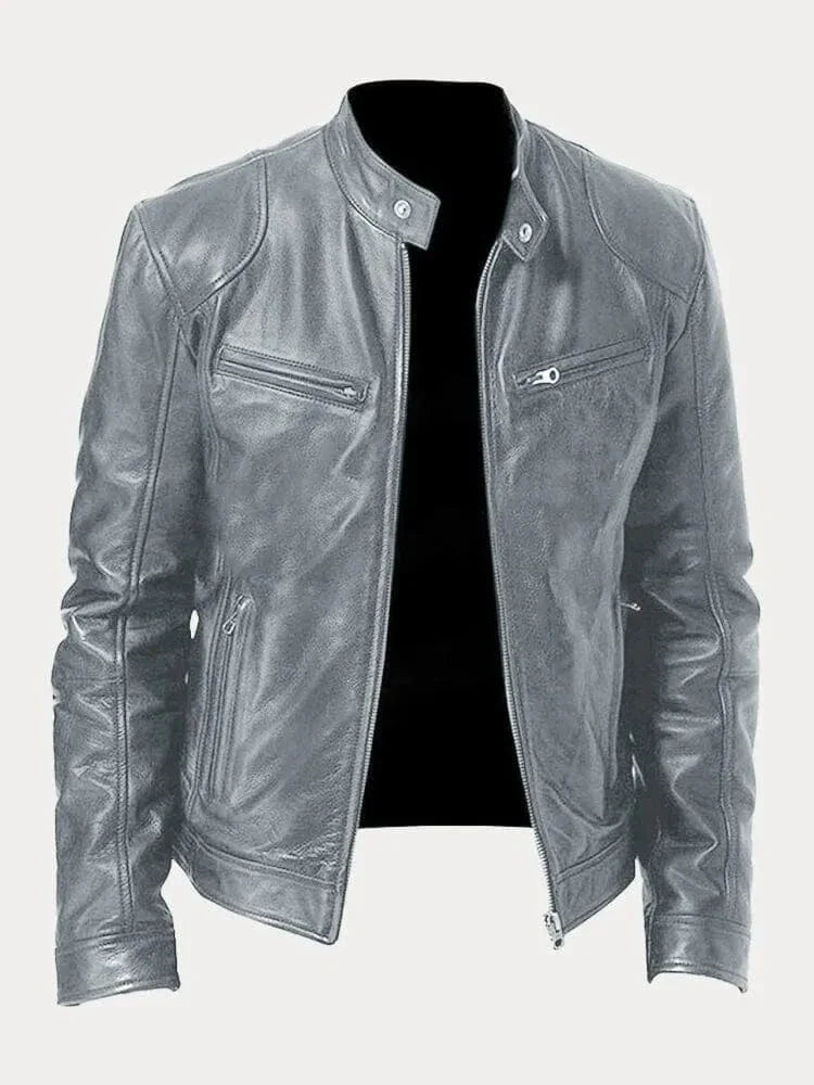 Roger™ |  Leather Jacket