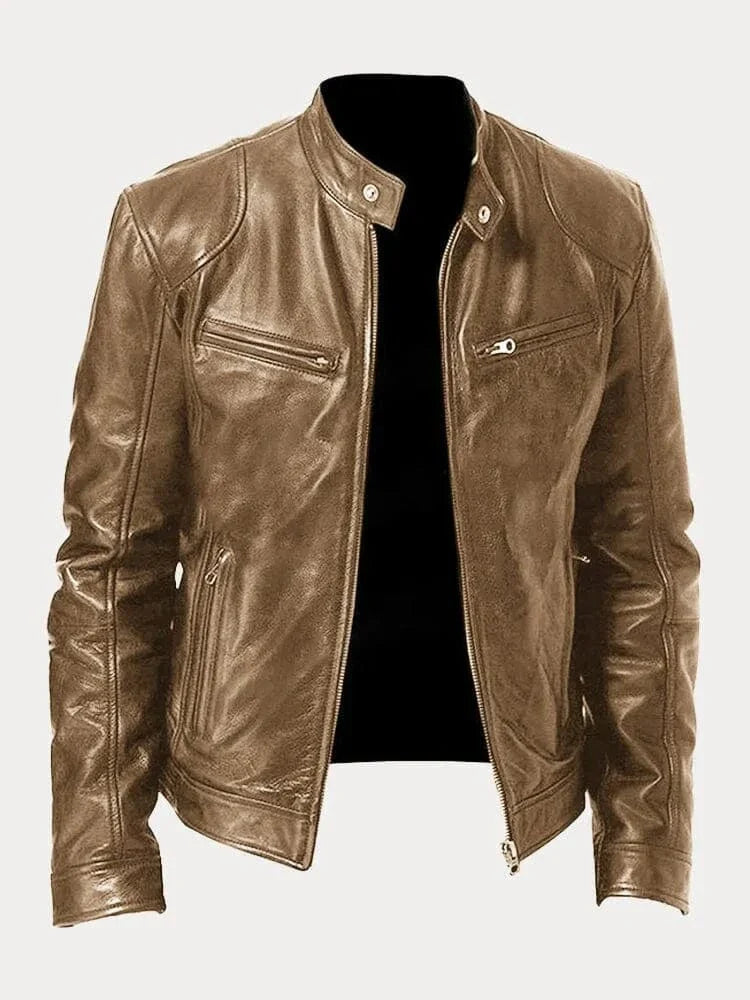 Roger™ |  Leather Jacket
